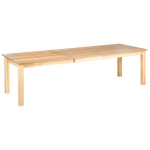 Wohnli Möbelsuche - KONFERENZTISCH Ausziehbar 100/180-280 cm Helle Esche Madura
