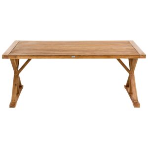 wohnli-moebel-suche-800001909870-1 GARTENTISCH 90/180 cm Akazienholz Braun Calabritto Holz Beliani Möbel > Tische > Esstische Braun