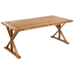 wohnli-moebel-suche-800001909870 Wohnli Möbelsuche - GARTENTISCH 90/180 cm Akazienholz Braun Calabritto