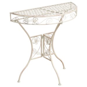wohnli-moebel-suche-800001909873 Wohnli Möbelsuche - BISTROTISCH 80/36 cm Metall Hellbeige Yaviza