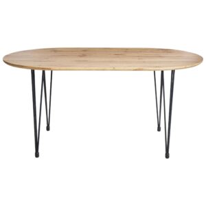 wohnli-moebel-suche-800001909888-1 ESSTISCH Hellbraun 160/90 cm Cavell Holzwerkstoff Beliani Möbel > Tische > Esstische Braun