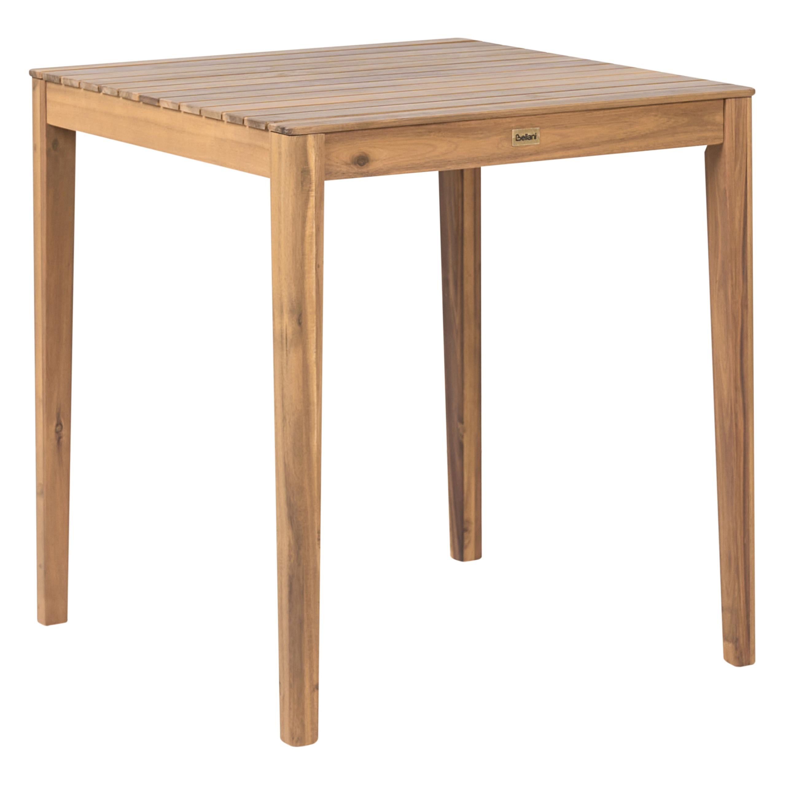 Wohnli Möbelsuche - BISTROTISCH 70/70 cm zertifiziertes Akazienholz Hellbraun Chioggia