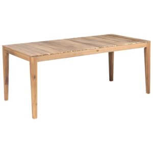 wohnli-moebel-suche-800001909913 Wohnli Möbelsuche - GARTENTISCH 90/180 cm zertifiziertes Akazienholz Hellbraun Chioggia