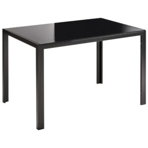 wohnli-moebel-suche-800001909918 Wohnli Möbelsuche - ESSTISCH Schwarz 120/80 cm Sicherheitsglas Lavos