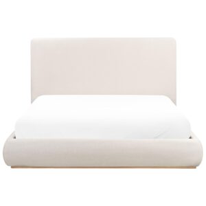 wohnli-moebel-suche-800001910017-1 BETT mit Stauraum 160/200 cm Stoff Hellbeige Campagne Textil Beliani Möbel > Betten Beige