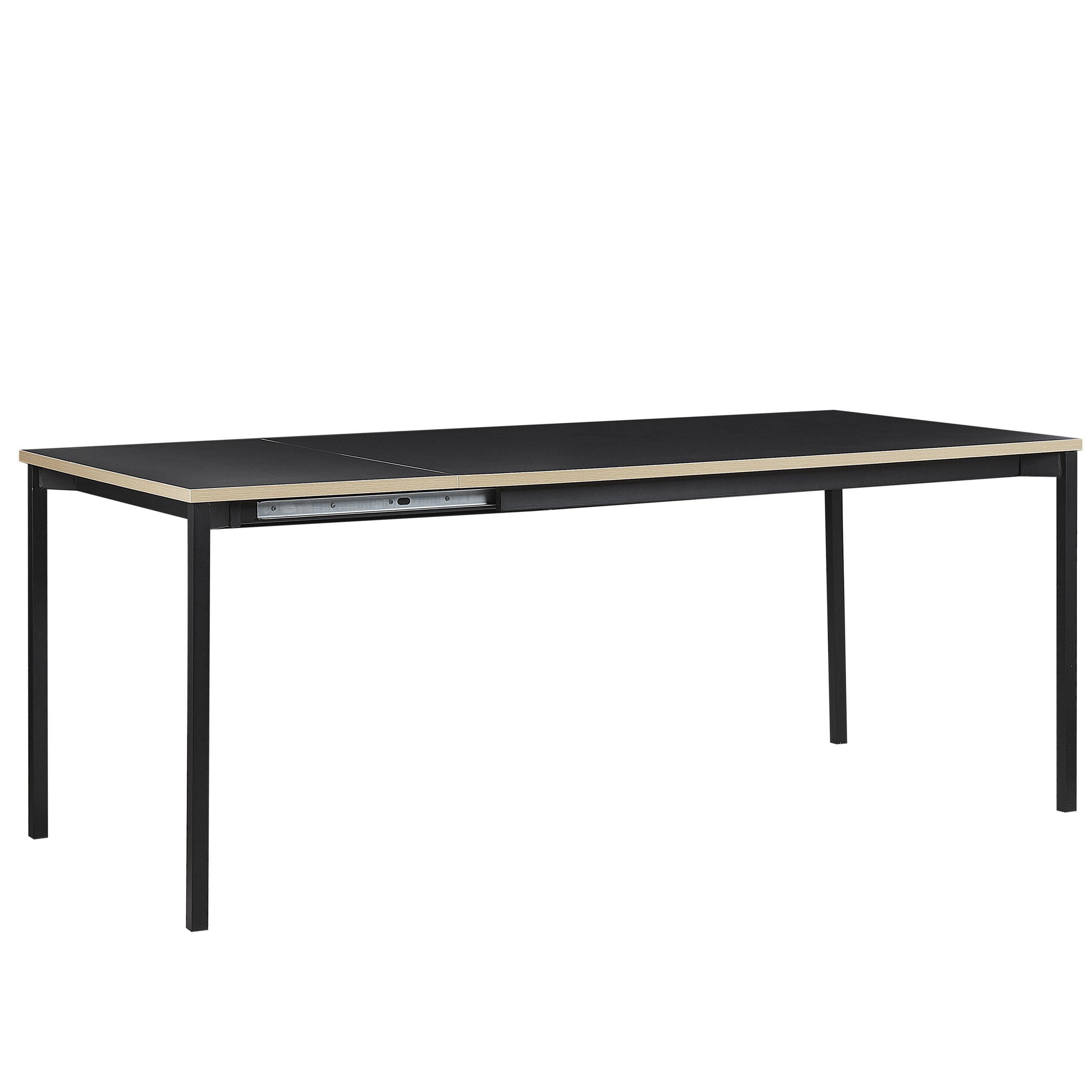 Wohnli Möbelsuche - KONFERENZTISCH Ausziehbar 90/140-190 cm Schwarz Avis