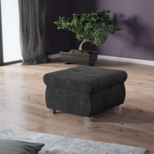 wohnli-moebel-suche-800001912081-1 POLSTERHOCKER Orkan Klein Textil MIRJAN24 Möbel > Sessel > Hocker Grau
