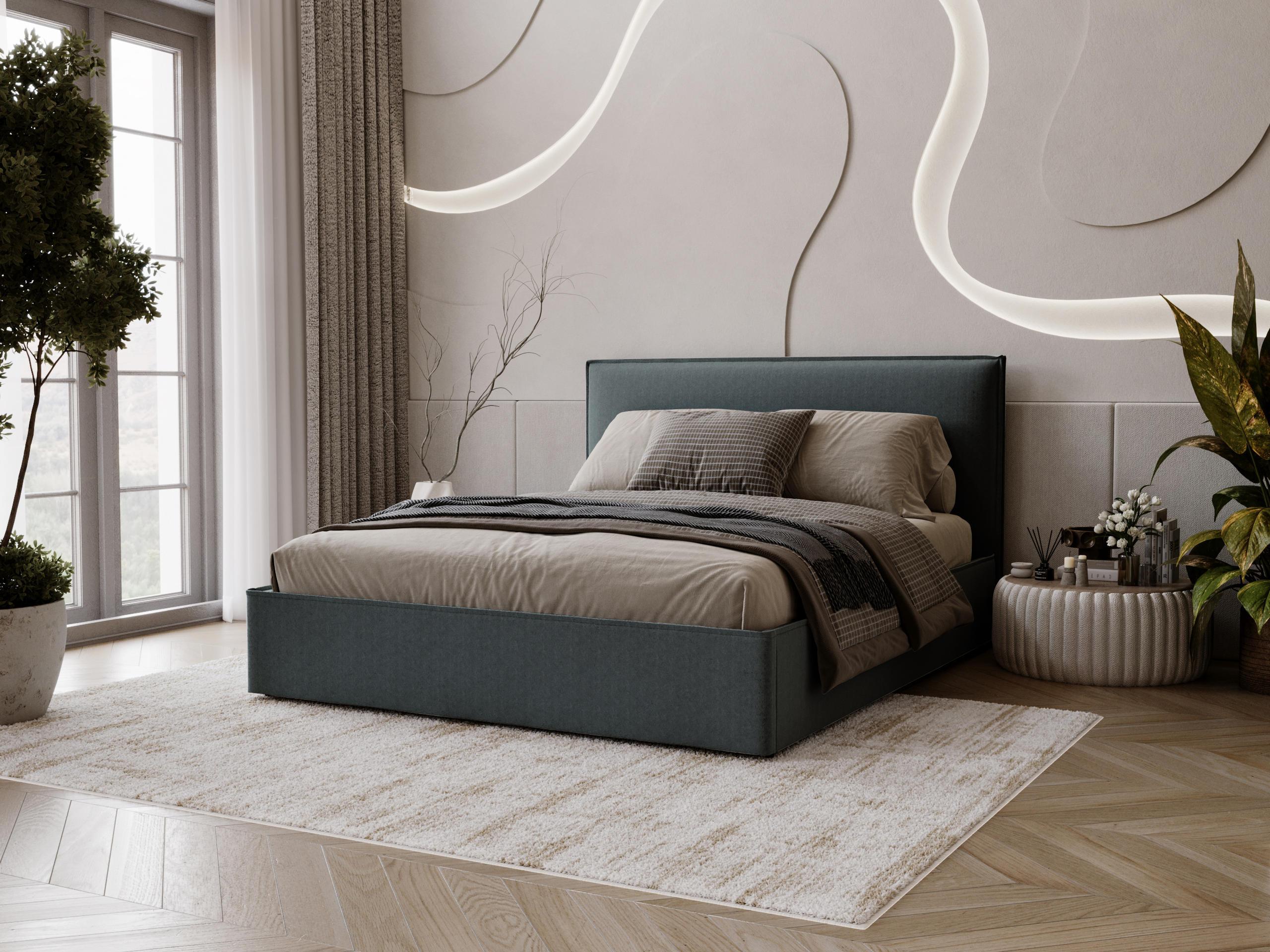 POLSTERBETT Bianco Textil MIRJAN24 Möbel > Betten > Polsterbetten Grau