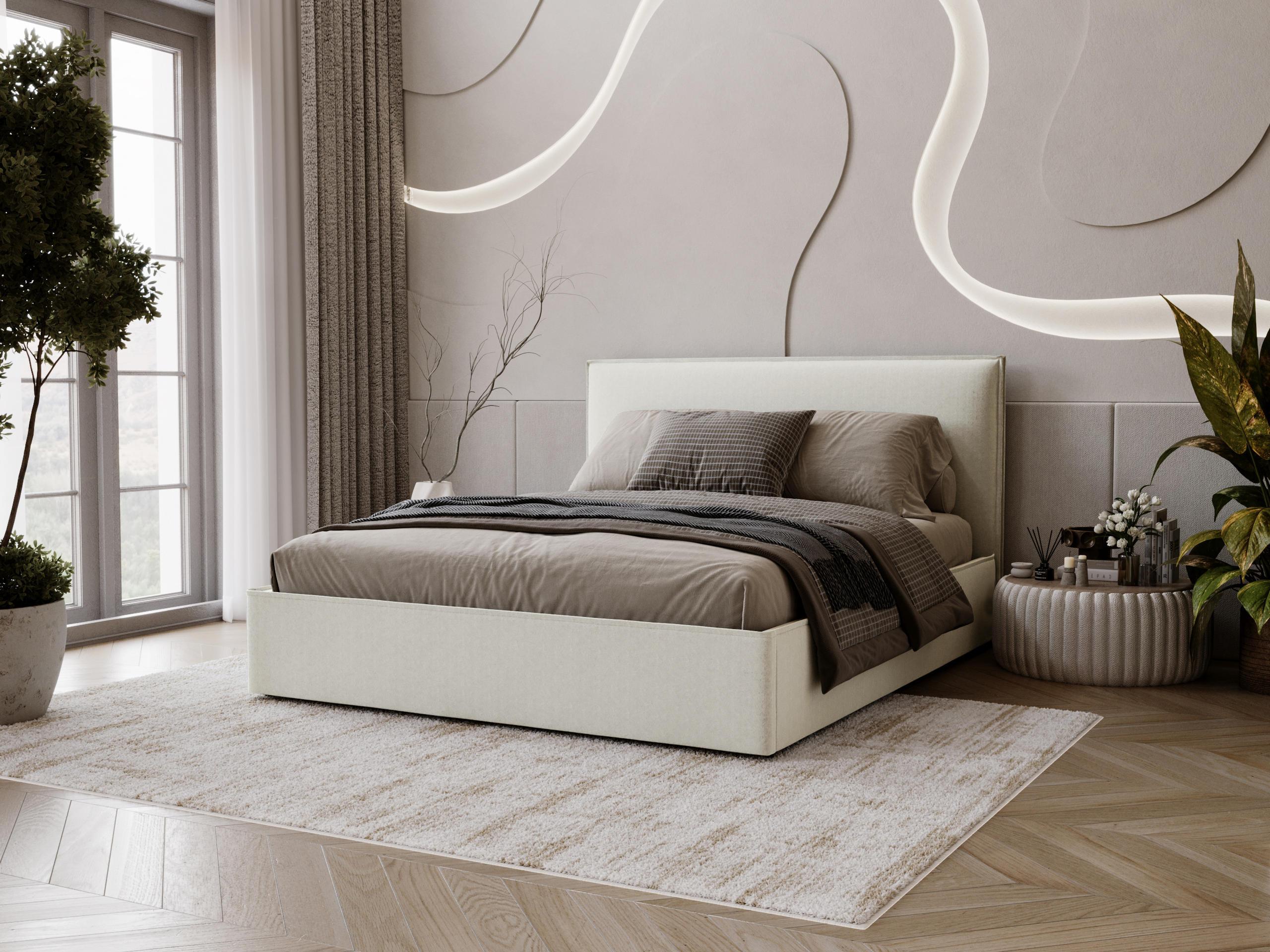 POLSTERBETT Bianco Textil MIRJAN24 Möbel > Betten > Polsterbetten Weiß