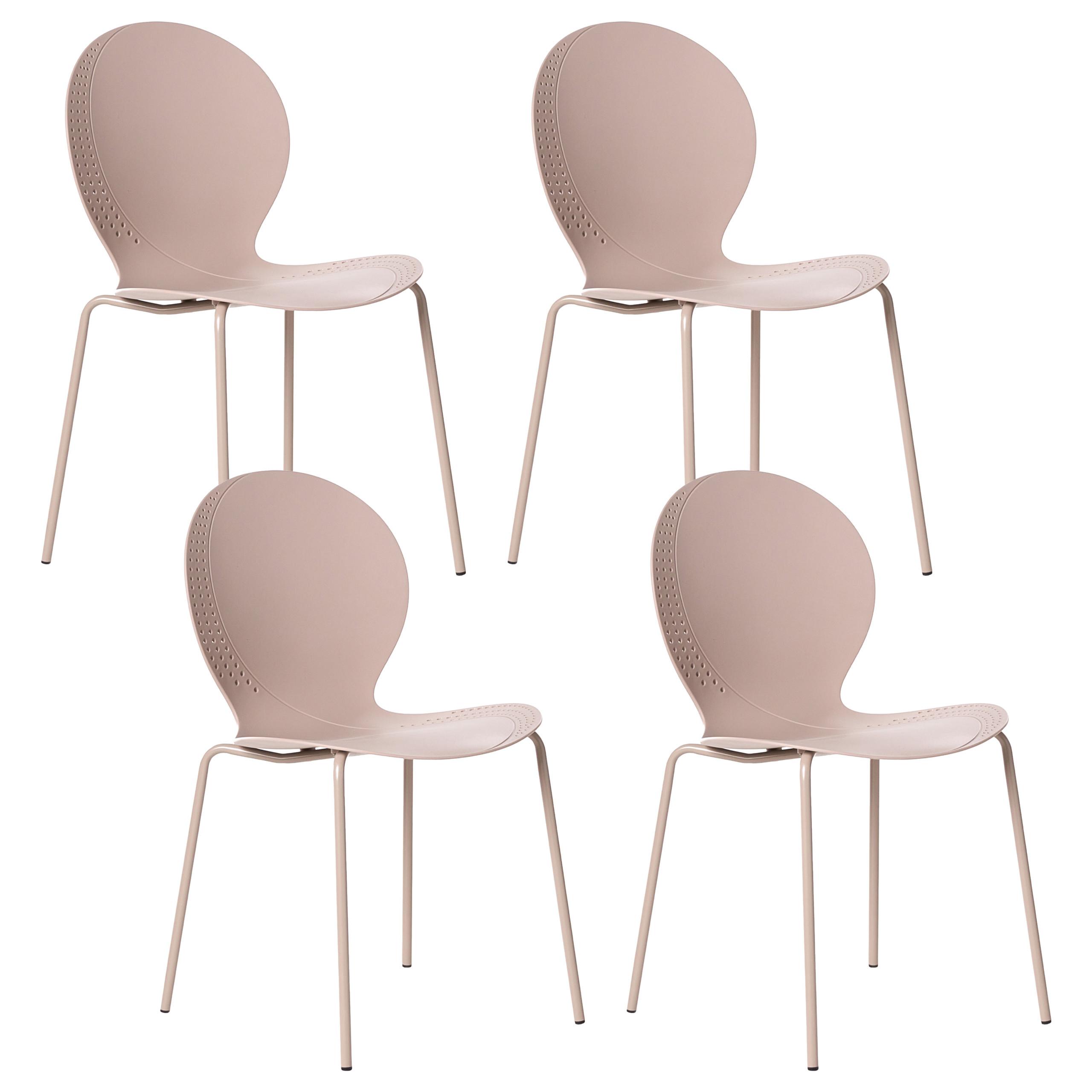 wohnli-moebel-suche-800001912299 Wohnli Möbelsuche - GARTENSTUHL 4er-Set stapelbar Beige Milos