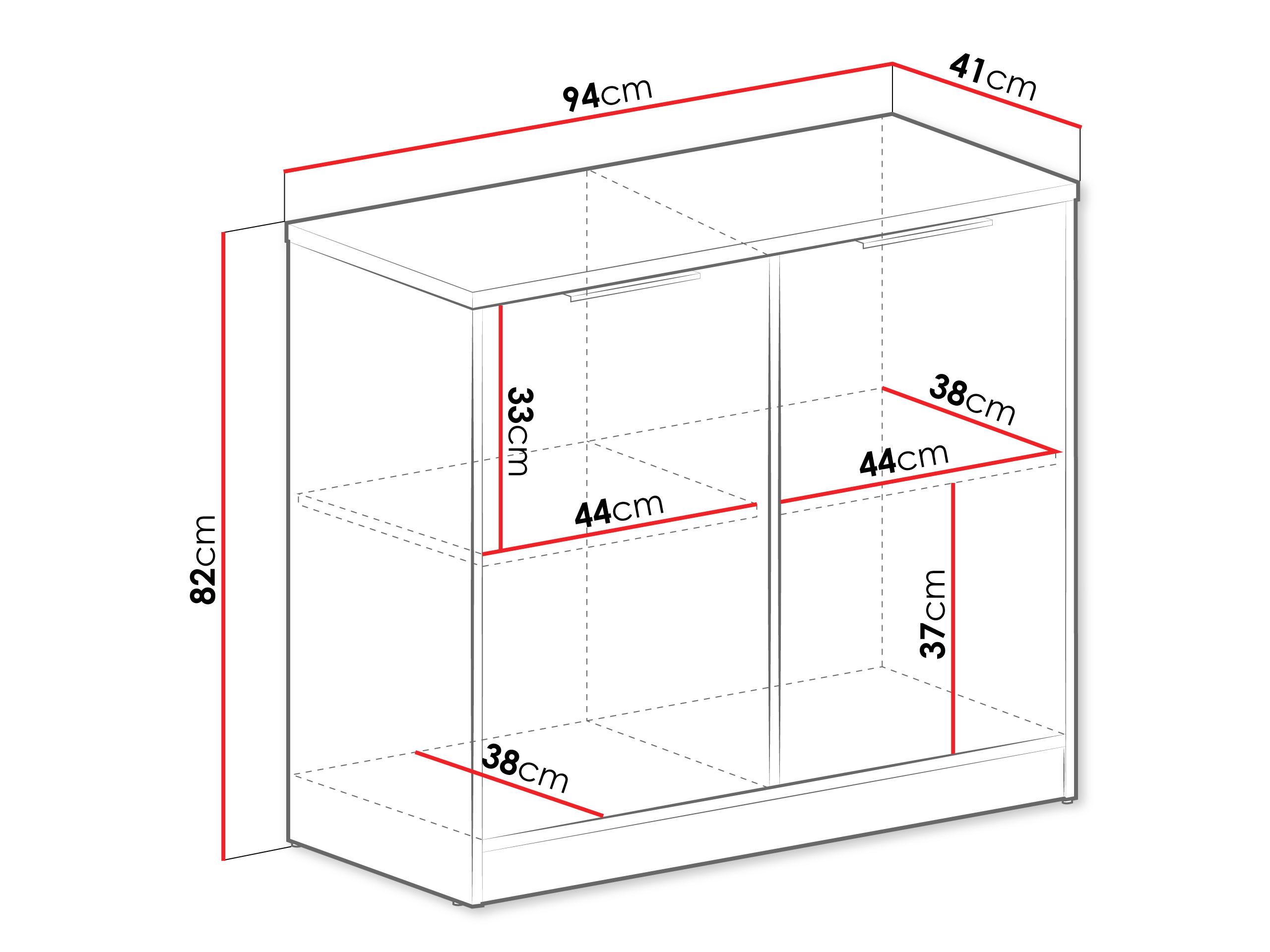 KOMMODE Bali Lux 2D Holzwerkstoff MIRJAN24 Möbel > Kommoden & Schubladenschränke > Kommoden Weiß