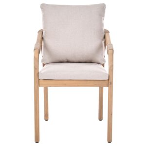 wohnli-moebel-suche-800001912928-1 GARTENSTUHL Akazienholz Hellbraun Sumba Holz Beliani Garten & Outdoor > Gartenmöbel > Gartenstühle Beige