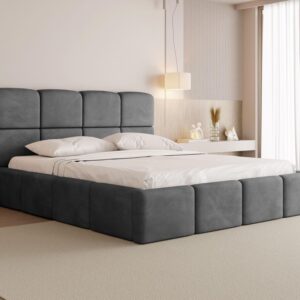 wohnli-moebel-suche-800001913061-1 Grau Samt 160x200 cm
