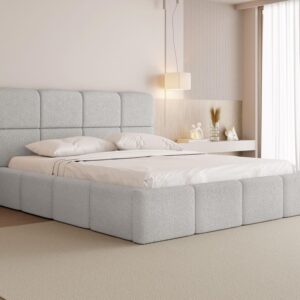 Grau Boucle 140x200 cm