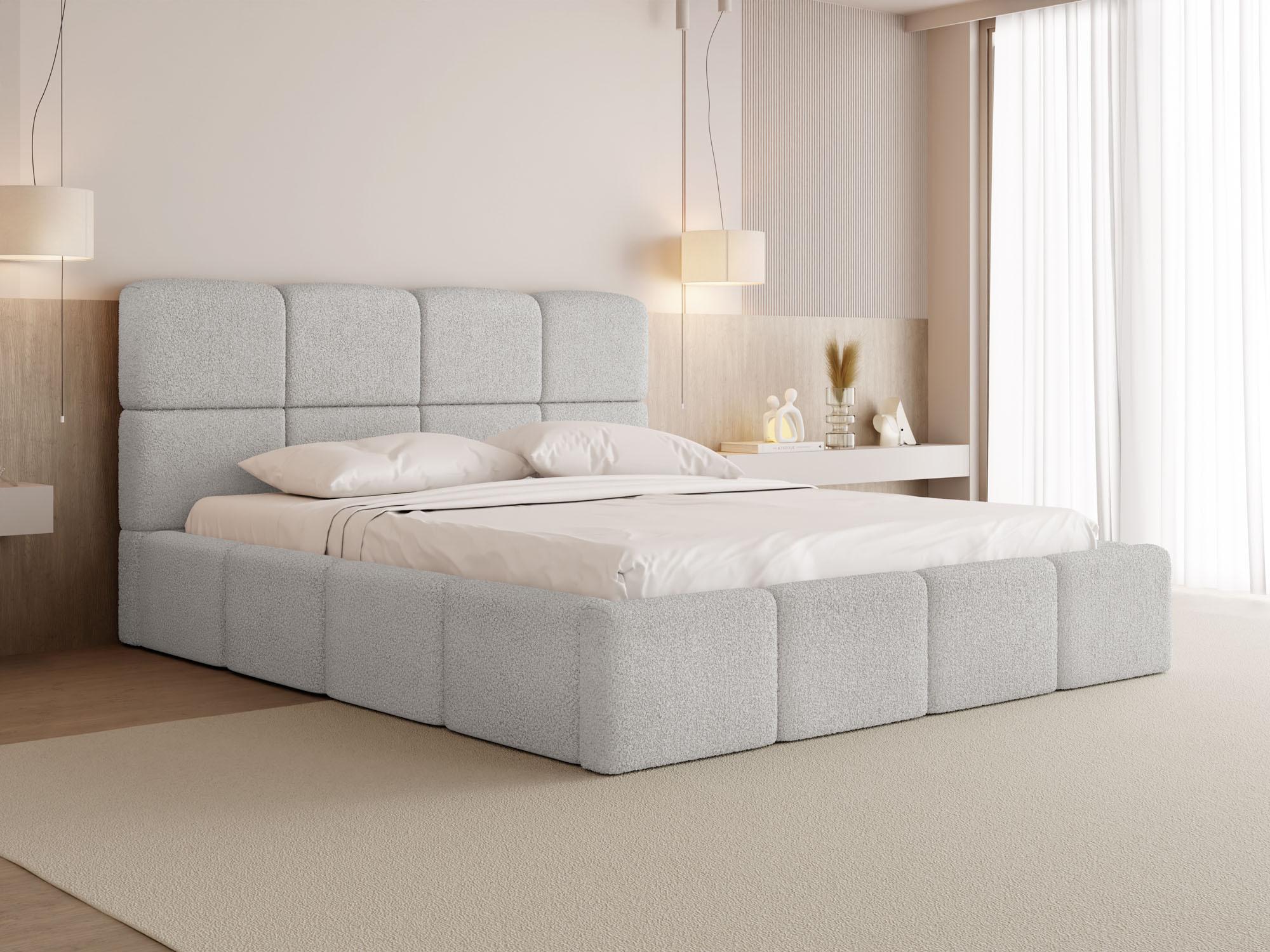 Grau Boucle 140x200 cm