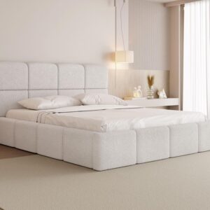 Creme Boucle 180x200 cm