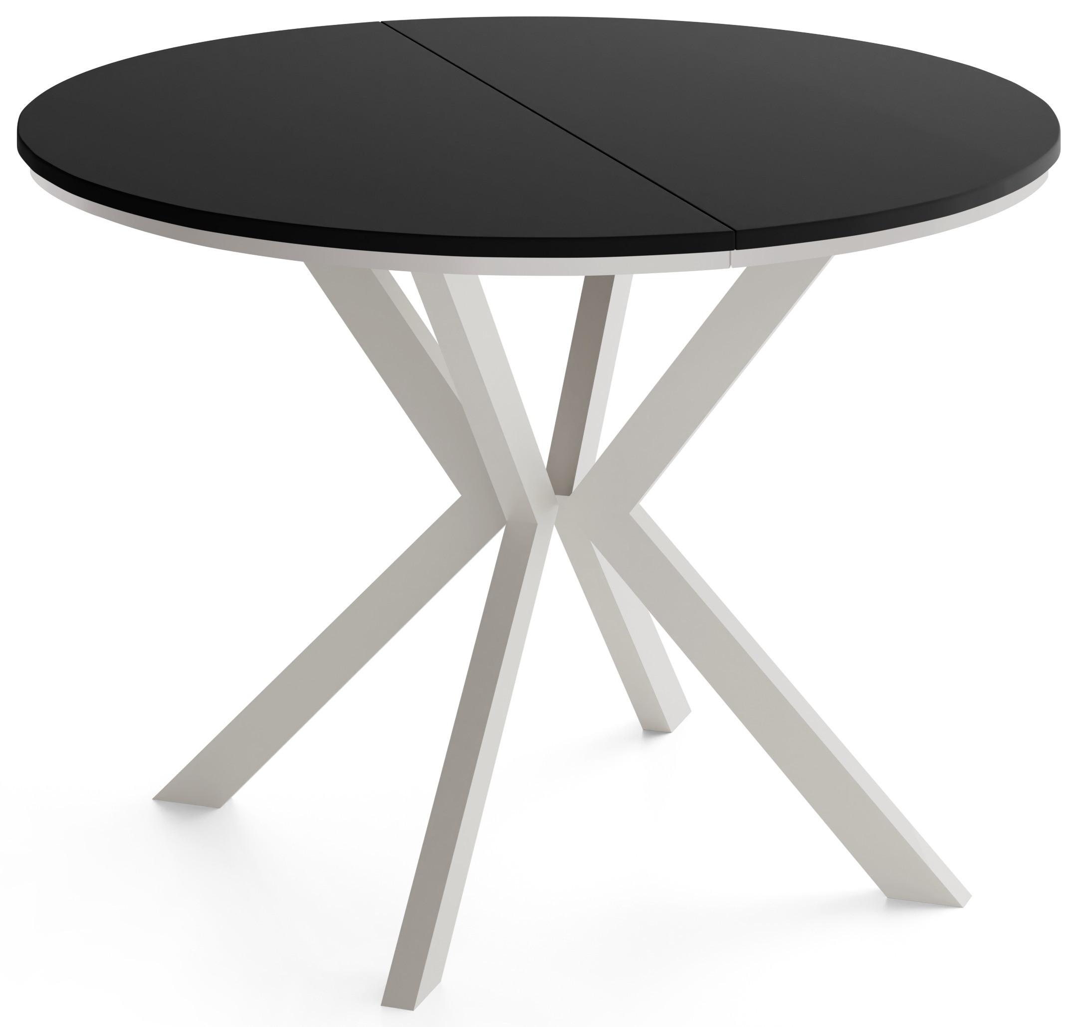 wohnli-moebel-suche-800001913138 Wohnli Möbelsuche - ESSTISCH Valio Neo rund oval ausziehbar verlängerbar mit Metallbeinen in Kaschmir Grau