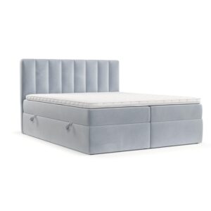 wohnli-moebel-suche-800001932700 Wohnli Möbelsuche - BOXBETT Bari 200/200 cm Hellgrau im Paros Stoff