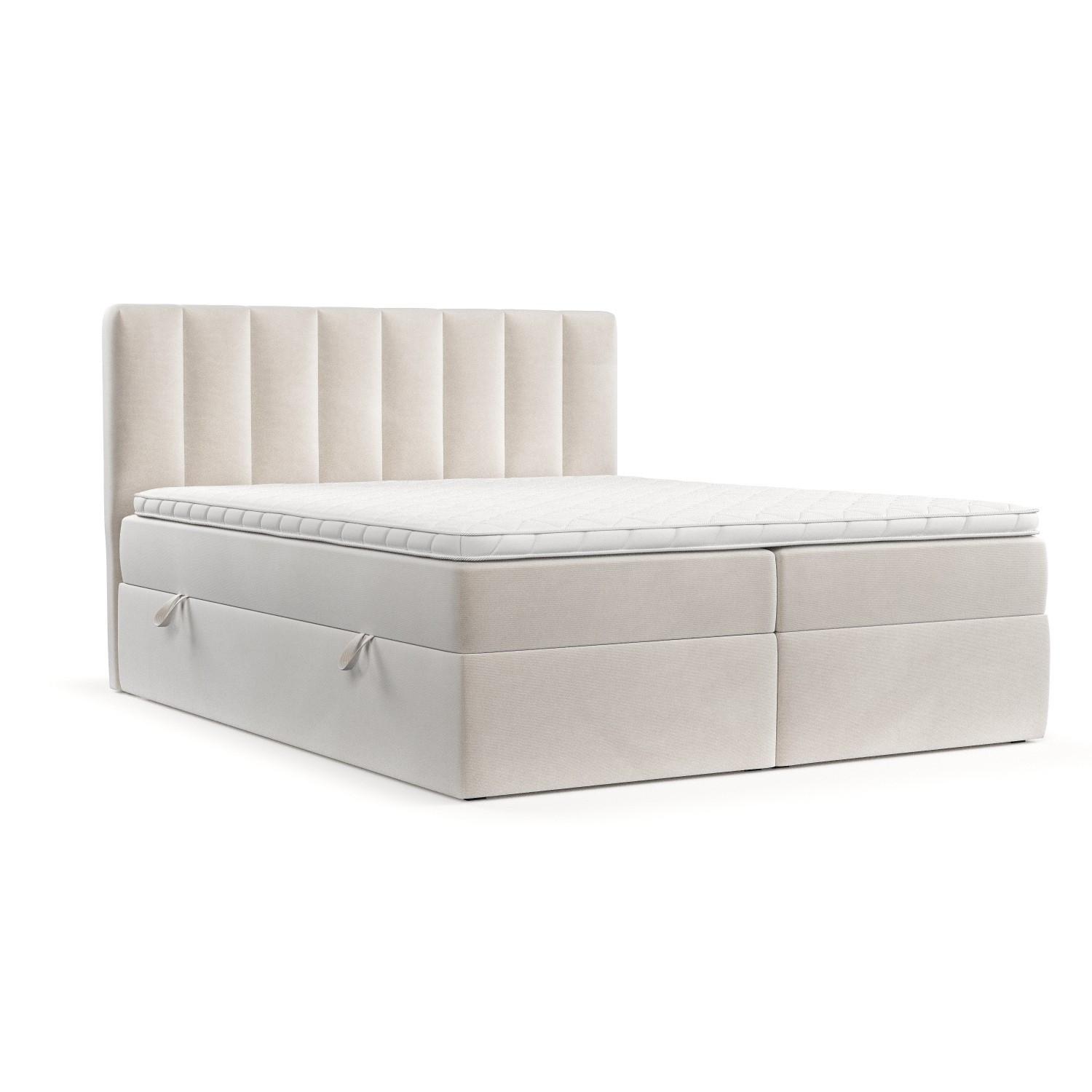 wohnli-moebel-suche-800001932726 Wohnli Möbelsuche - BOXBETT Bari 200/200 cm Creme im Paros Stoff