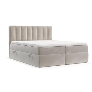 wohnli-moebel-suche-800001932780 Wohnli Möbelsuche - BOXBETT Bari 140/200 cm Hellbeige im Paros Stoff