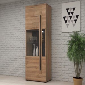 wohnli-moebel-suche-800001933895-1 VITRINE Louis Holz Holzwerkstoff Petits-meubles Möbel > Schränke > Vitrinen Braun