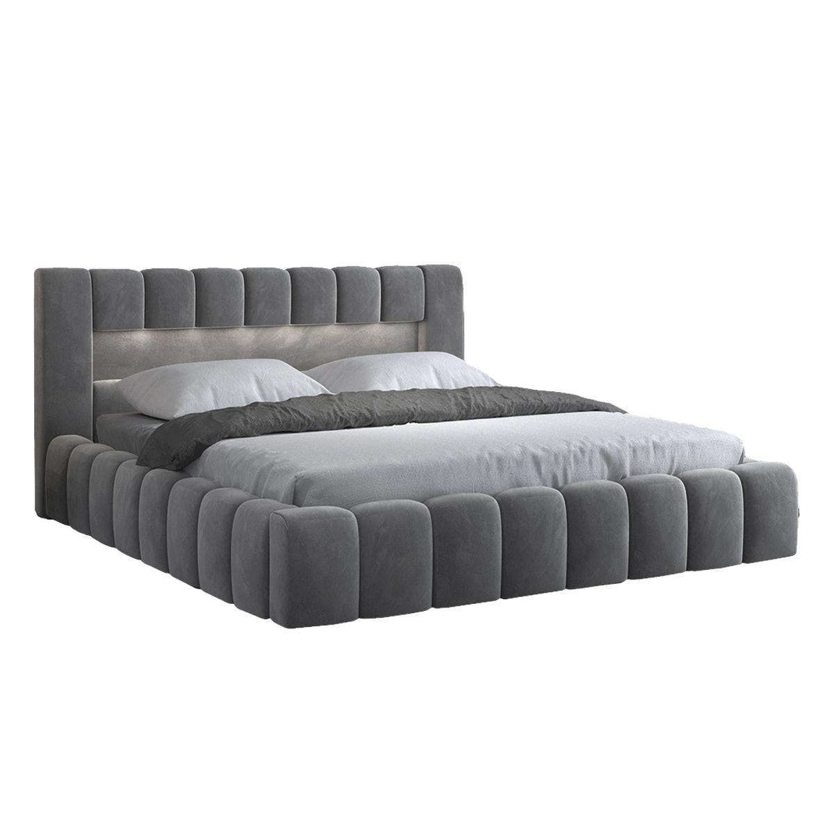 Wohnli Möbelsuche - BOXBETT 180/200 Auria Grau