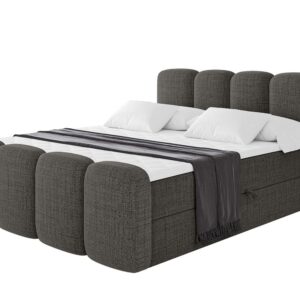 wohnli-moebel-suche-800001940195 Wohnli Möbelsuche - BOXBETT mit Matratze H3 - NINA-Z - 140x200 cm - Grau