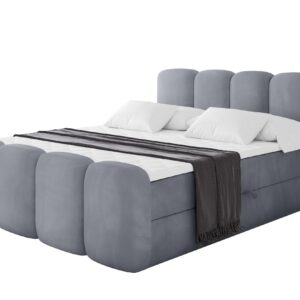 wohnli-moebel-suche-800001940272 Wohnli Möbelsuche - BOXBETT mit Matratze H3 - NINA-Z - 160x200 cm - Grau