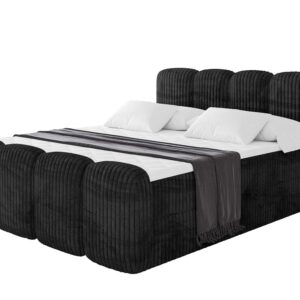 wohnli-moebel-suche-800001940300 Wohnli Möbelsuche - BOXBETT mit Matratze H3 - NINA-Z - 120x200 cm - Schwarz