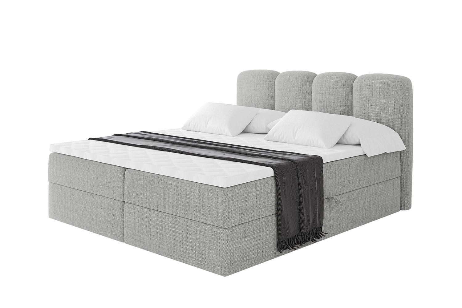 wohnli-moebel-suche-800001940317 Wohnli Möbelsuche - BOXBETT mit Matratze H4 - NINA - 120x200 cm - Hellgrau