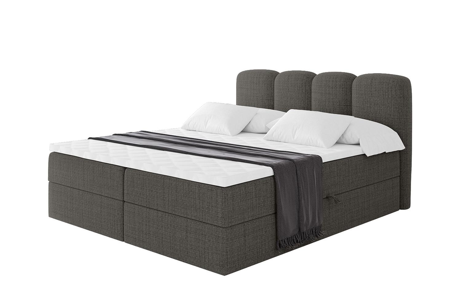 wohnli-moebel-suche-800001940353 Wohnli Möbelsuche - BOXBETT mit Matratze H4 - NINA - 120x200 cm - Grau