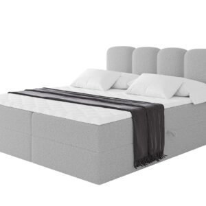 wohnli-moebel-suche-800001940459 Wohnli Möbelsuche - BOXBETT mit Matratze H3 - NINA - 160x200 cm Hellgrau