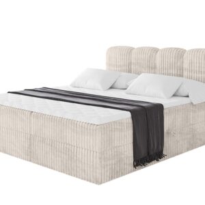wohnli-moebel-suche-800001940605 Wohnli Möbelsuche - BOXBETT mit Matratze H3 - NINA - 200x200 cm - Creme
