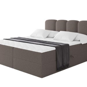 wohnli-moebel-suche-800001940702 Wohnli Möbelsuche - BOXBETT mit Matratze H3 - NINA - 160x200 cm Braun