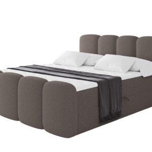 wohnli-moebel-suche-800001941096 Wohnli Möbelsuche - BOXBETT mit Matratze H4 - NINA-Z - 200x200 cm Braun
