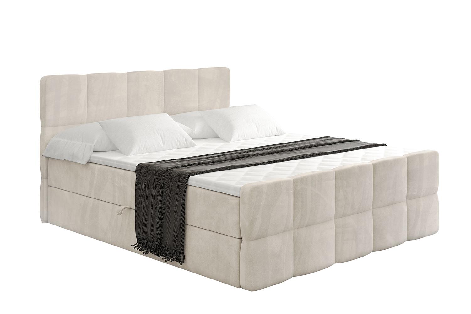wohnli-moebel-suche-800001947943 Wohnli Möbelsuche - BOXBETT mit Matratze H4 und Lattenrost - LIRO-Z - 140x200 - Beige Casablanca