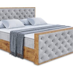wohnli-moebel-suche-800001948396 Wohnli Möbelsuche - BOXBETT mit Matratze H4 und Lattenrost - LOLLI3-Z - 140x200 - Grau Monolith