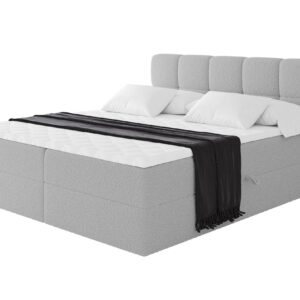 wohnli-moebel-suche-800001951269 Wohnli Möbelsuche - BOXBETT mit Matratze H3 - FAMA - 200x200 cm Hellgrau Quelle