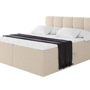 wohnli-moebel-suche-800001951336 Wohnli Möbelsuche - BOXBETT mit Matratze H3 - FAMA - 200x200 cm Dunkelbeige Quelle