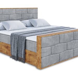 wohnli-moebel-suche-800001951442 Wohnli Möbelsuche - BOXBETT mit Matratze H4 und Lattenrost - LOLLI8-Z - 160x200 - Grau Casablanca