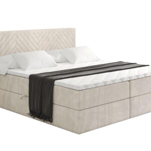 wohnli-moebel-suche-800001952599 Wohnli Möbelsuche - BOXBETT mit Matratze H4 und Lattenrost - VEXA - 120x200 - Beige Casablanca