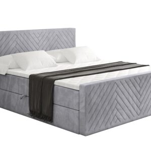 wohnli-moebel-suche-800001953161 Wohnli Möbelsuche - BOXBETT mit Matratze H4 und Lattenrost - VEXA-Z - 140x200 - Grau Monolith