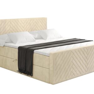 wohnli-moebel-suche-800001953167 Wohnli Möbelsuche - BOXBETT mit Matratze H4 und Lattenrost - VEXA-Z - 140x200 - Beige Monolith