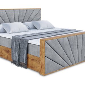 wohnli-moebel-suche-800001954252 Wohnli Möbelsuche - BOXBETT mit Matratze H4 und Lattenrost - LOLLI6-Z - 180x200 - Grau Casablanca