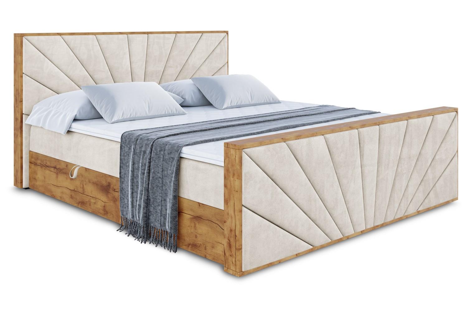 wohnli-moebel-suche-800001954327 Wohnli Möbelsuche - BOXBETT mit Matratze H4 und Lattenrost - LOLLI6-Z - 160x200 - Beige Casablanca