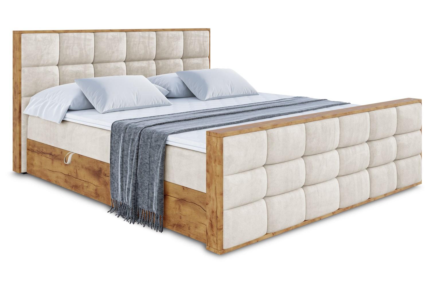 wohnli-moebel-suche-800001954827 Wohnli Möbelsuche - BOXBETT mit Matratze H4 und Lattenrost - LOLLI2-Z - 140x200 - Beige Casablanca