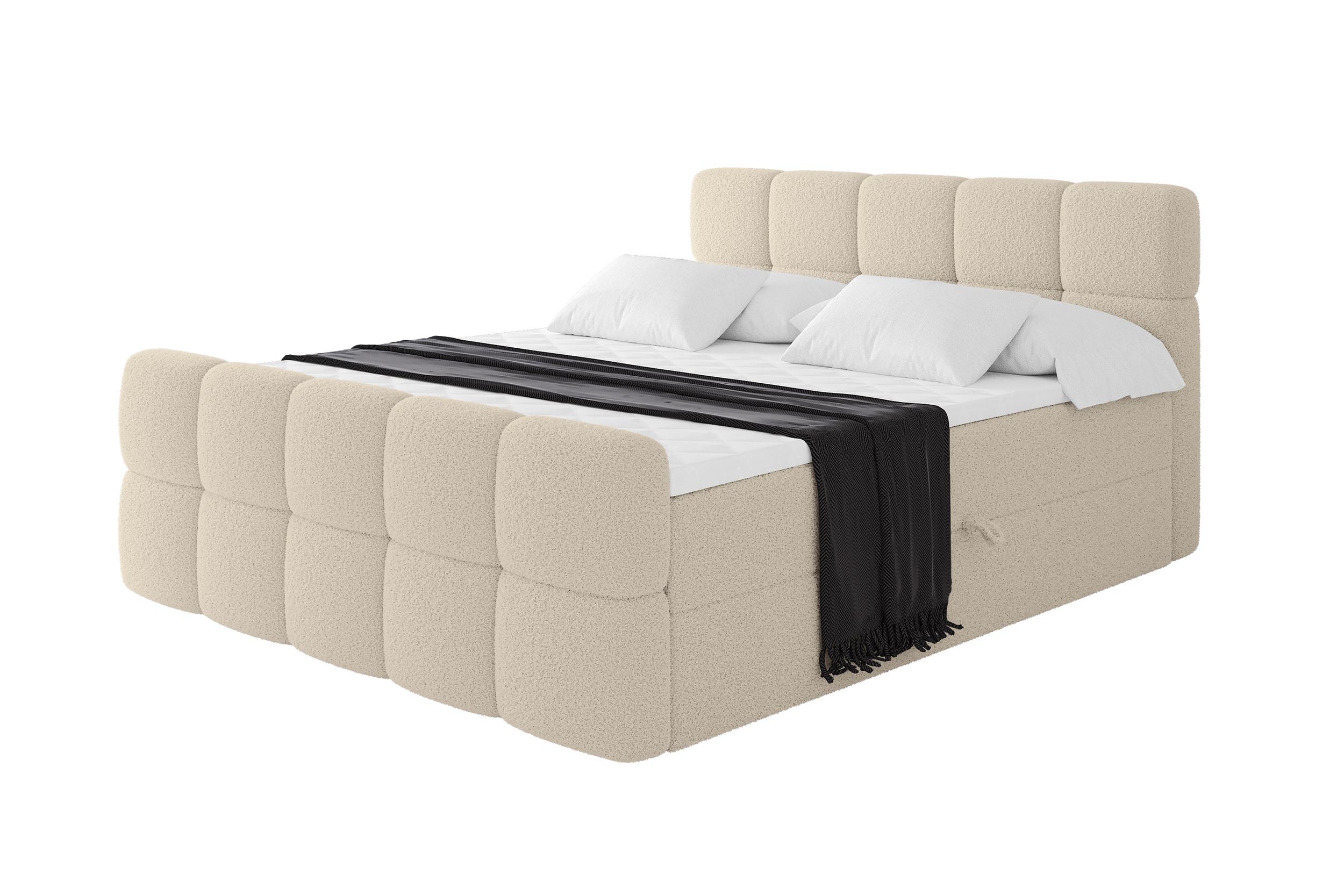 wohnli-moebel-suche-800001955156 Wohnli Möbelsuche - BOXBETT mit Matratze H4 - FAMA-Z - 120x200 cm Dunkelbeige Quelle