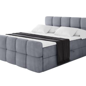 wohnli-moebel-suche-800001955236 Wohnli Möbelsuche - BOXBETT mit Matratze H3 - FAMA-Z - 180x200 cm Grau Casablanca