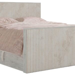 Wohnli Möbelsuche - BOXSPRINGBETT NORDIC KING DUO 200/200 - Beige Cord - Topper T25 - H4