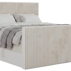 wohnli-moebel-suche-800001965697 Wohnli Möbelsuche - BOXSPRINGBETT TRAVIT KING DUO 140/200 - Beige Cord - Topper Visco - H4